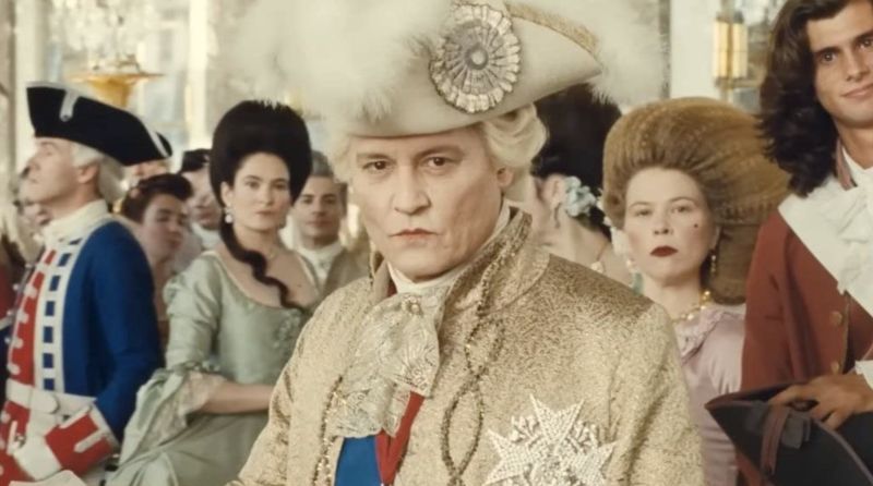 ▲強尼戴普在電影《杜巴利伯爵夫人》飾演法國國王路易十五。（圖／翻攝自IMDb）