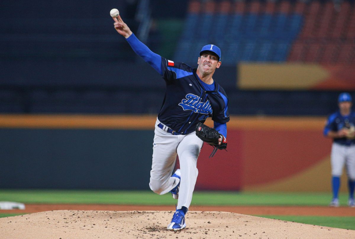 ▲經典賽義大利先發投手Matt Harvey（圖／葉政勳攝）