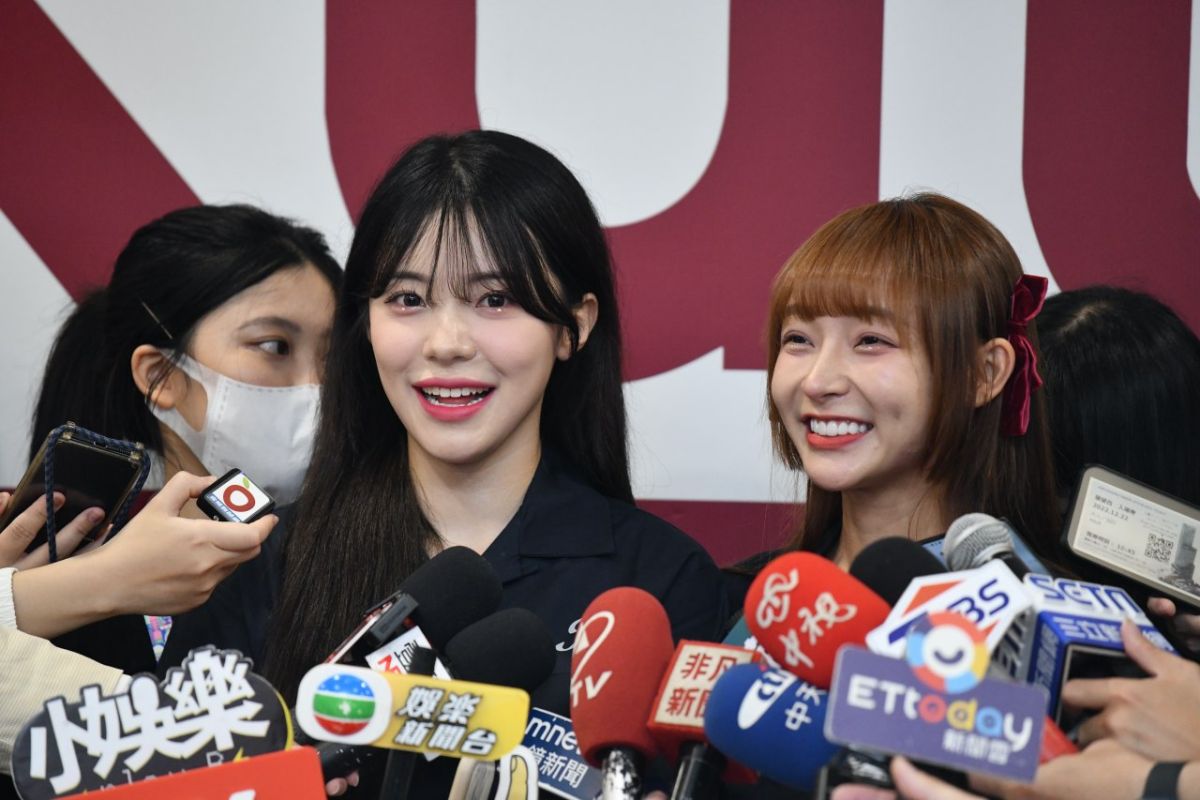 ▲樂天女孩林襄與李多慧出席活動。（圖／林柏年攝）