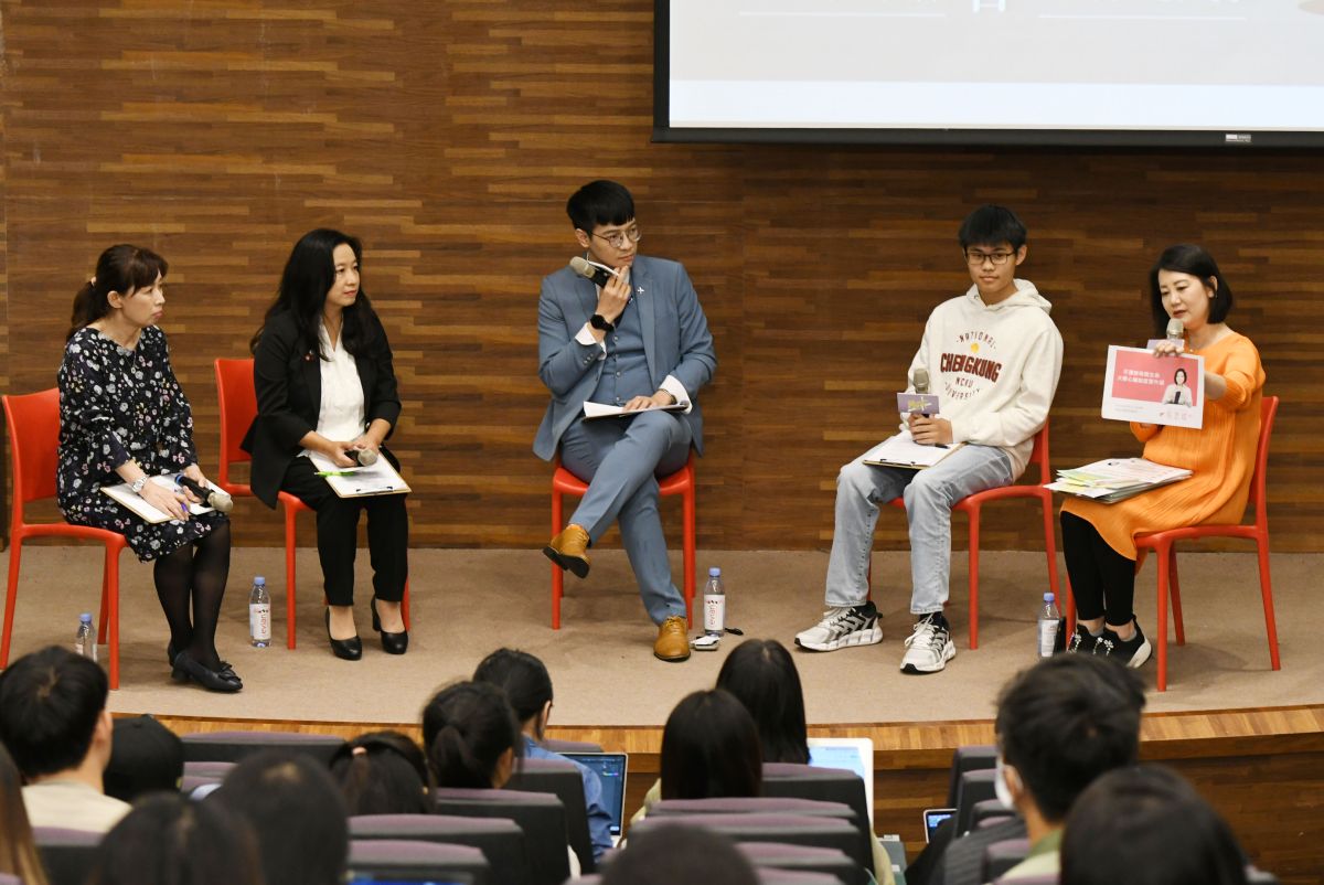 ▲多名專家學者今（7）日在《NOWnews今日新聞》「跨世代校園論壇」中，呼籲心理假的請假制度應保有隱私、去汙名化。（圖／NOWnews攝影中心，2023.05.07）