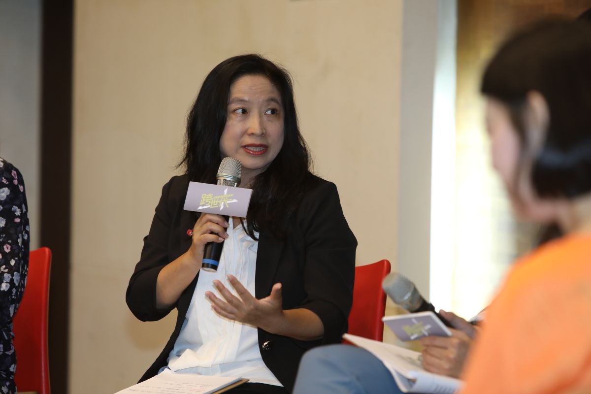 ▲除了大專院校的心理假需求之外，兒童福利聯盟文教基金會執行長白麗芳，也站在「預防勝於治療」的立場，呼籲重視18歲以下學生的心理假需求。（圖／NOWnews攝影中心，2023.05.07）