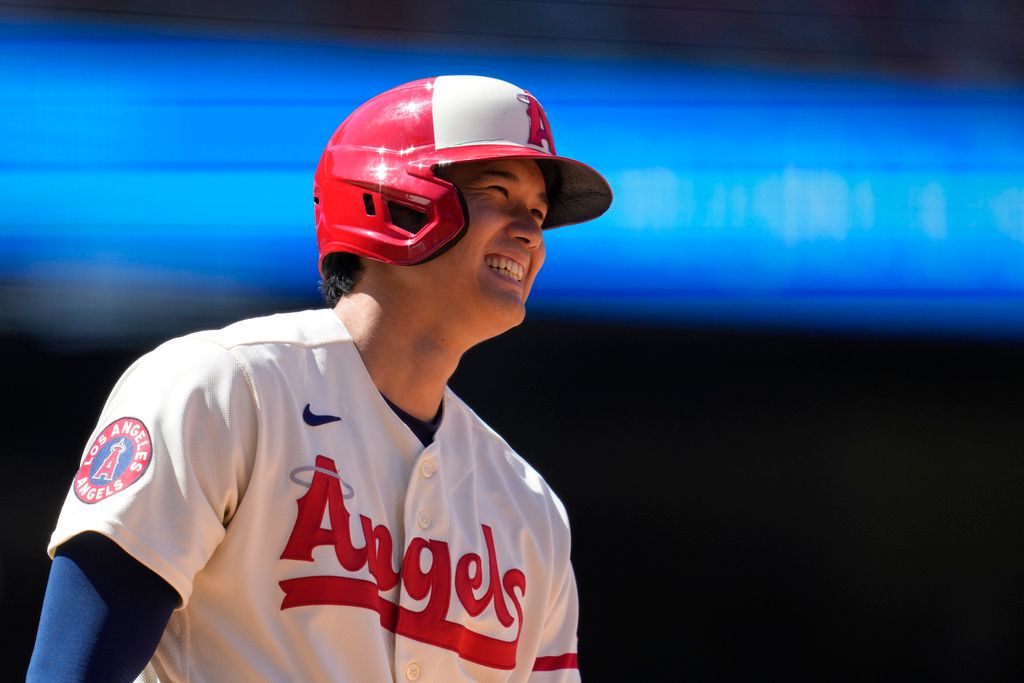 ▲天使隊二刀流球星大谷翔平，連續2戰開轟。（圖／美聯社／達志影像）