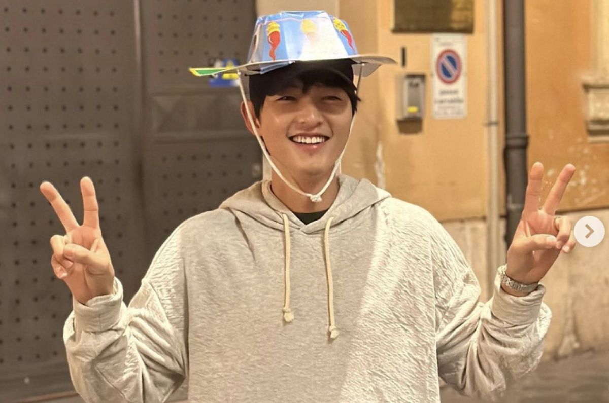 ▲宋仲基6日曬出疑似老婆視角照，遭韓媒狠酸「再婚真是太好了」。 （圖／翻攝自宋仲基IG）