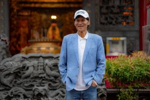 喜翔爲電影《春行》補拍畫面,特別出席探班記者會。(圖/今日影像) ▲喜翔爲電影《春行》補拍畫面,特別出席探班記者會。(圖/今日影像)