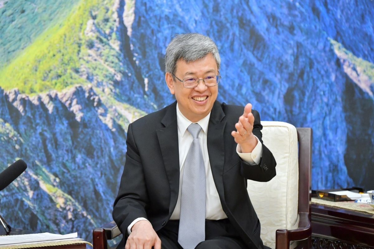 ▲行政院長陳建仁今天接見英國前首相、下議員特拉斯時表示，台灣具有積極參與國際事務意願跟能力，也能具體貢獻，期盼英國大力支持台灣參與各種國際組織。（圖／行政院）