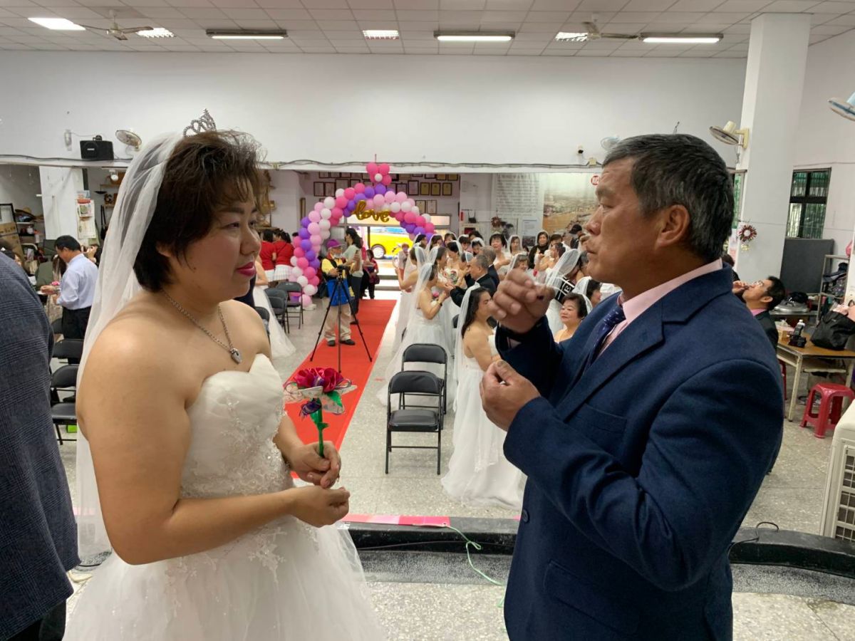 ▲新住民姐妹著婚紗活動。（圖／移民署提供）