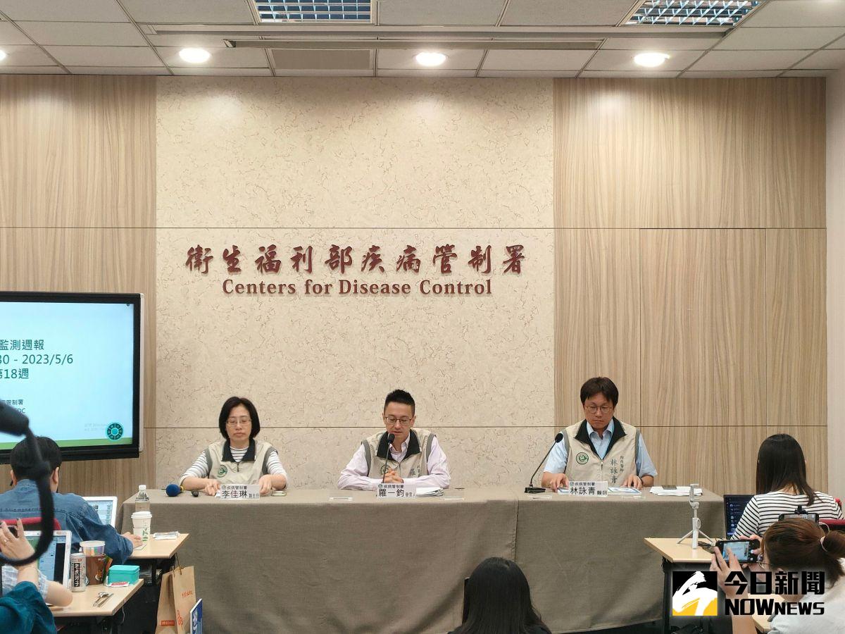 ▲今（9）日疾管署副署長羅一鈞公布，疑似個案檢驗結果均為陰性，排除急性病毒性A肝感染。（圖／記者許若茵攝，2023.05.09）