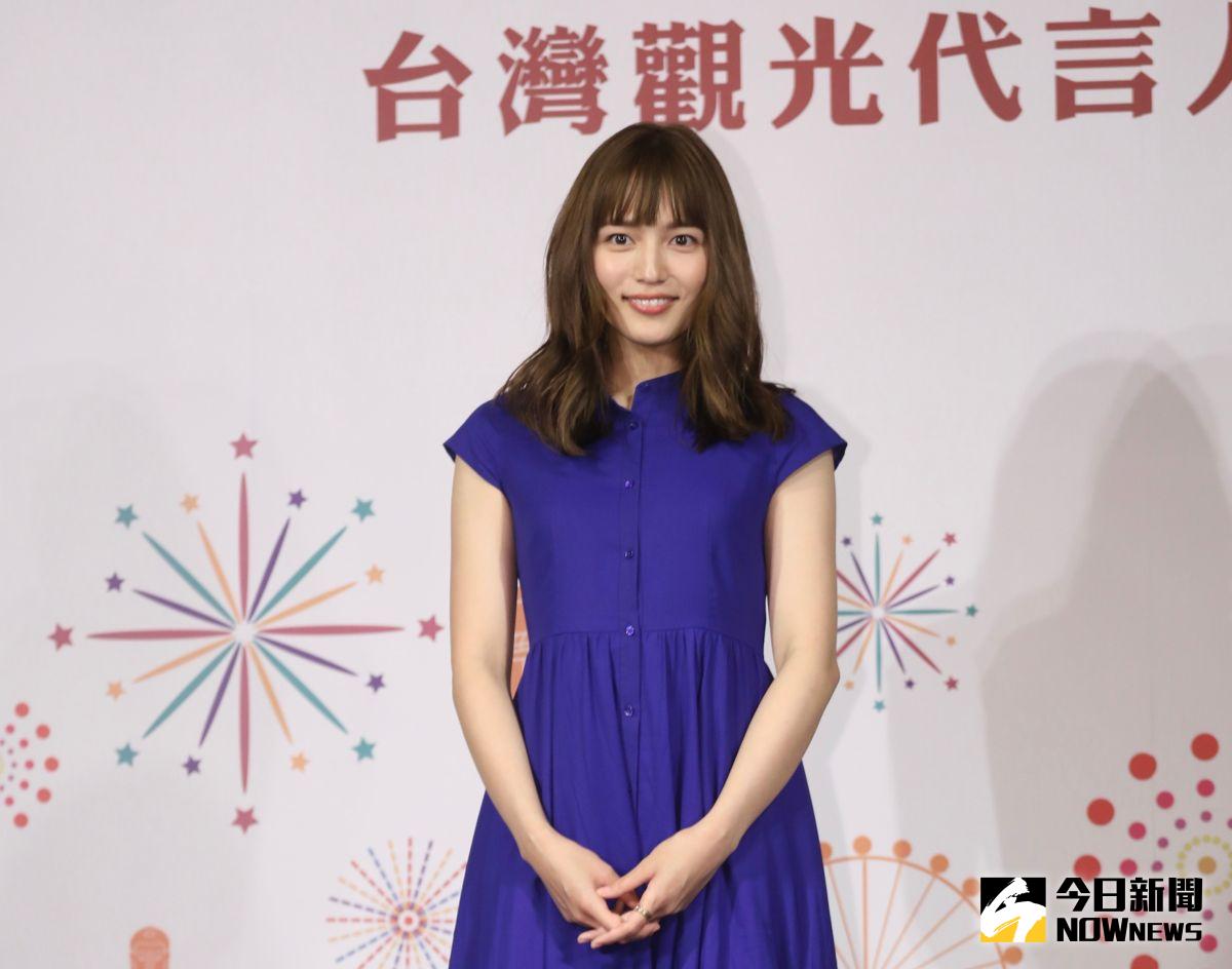 ▲《silent》川口春奈擔任「台灣觀光形象代言人」。（圖／記者陳明中攝）