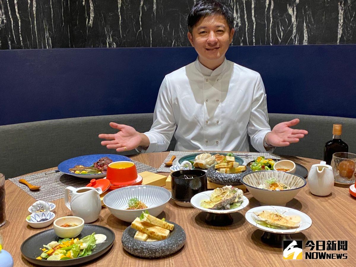 ▲築間集團再添新品牌NAKAMA，主打和洋料理，加入搶攻母親節商機行列。（圖／記者金武鳳攝，2023.5.9)