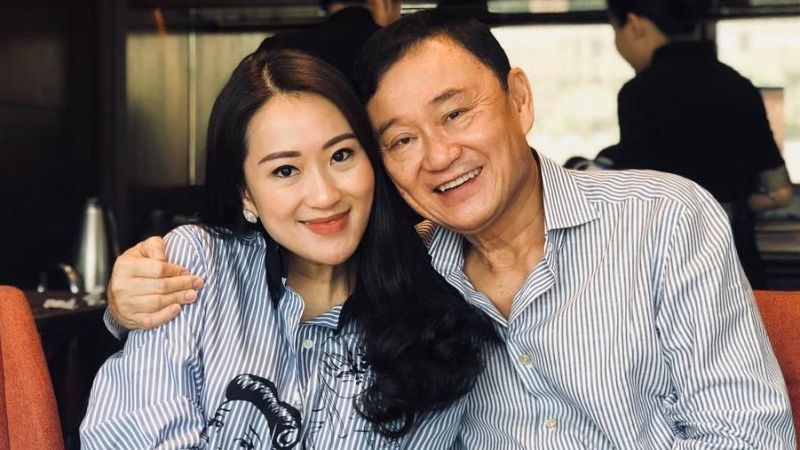 ▲泰國流亡前總理塔克辛與么女貝東丹。（圖／翻攝自Instagram）