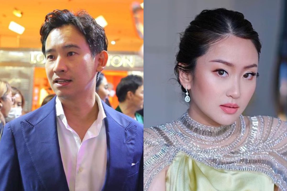 ▲42歲的前進黨主席皮塔和35歲的為泰黨貝東丹參與總理大戰。（圖／翻攝自臉書）