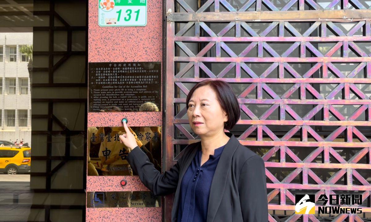 ▲高檢署檢察官黃錦秋的委任律師黃秀惠（圖／記者潘千詩攝，2023.05.10）