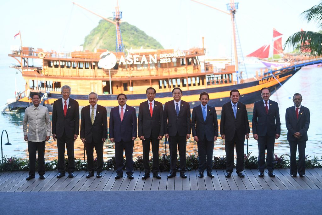 ▲東南亞國家協會外長今天齊聚印尼，將以緬甸危機為主題進行2天會談。一向被認為是清談居多而不見實績的東協，在如何或應否與緬甸執政的軍政府重新接觸，仍存有不少歧見。資料照。（圖／美聯社／達志影像）