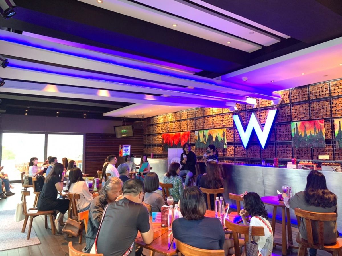 ▲統一集團玲廊滿藝線上藝廊，於W TAIPEI展出「迷霧森林—王國仁個展」。(圖/品牌提供)