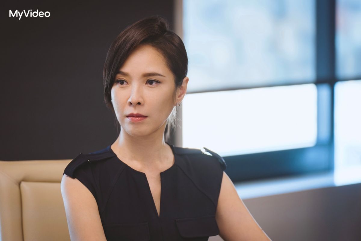 ▲《最佳利益2-決戰利益》天心被禾浩辰酒窩電暈。（圖／MyVideo提供）