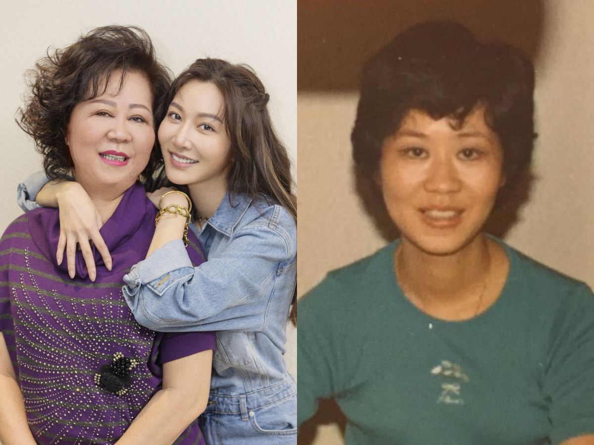 ▲曾莞婷（左圖右）公開美女媽媽（左圖左）廬山真面目。（圖／PChome）