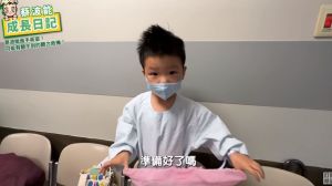3歲蔡波能動手術！二伯說話他狂回「蛤」　送醫才知有失聰危機
