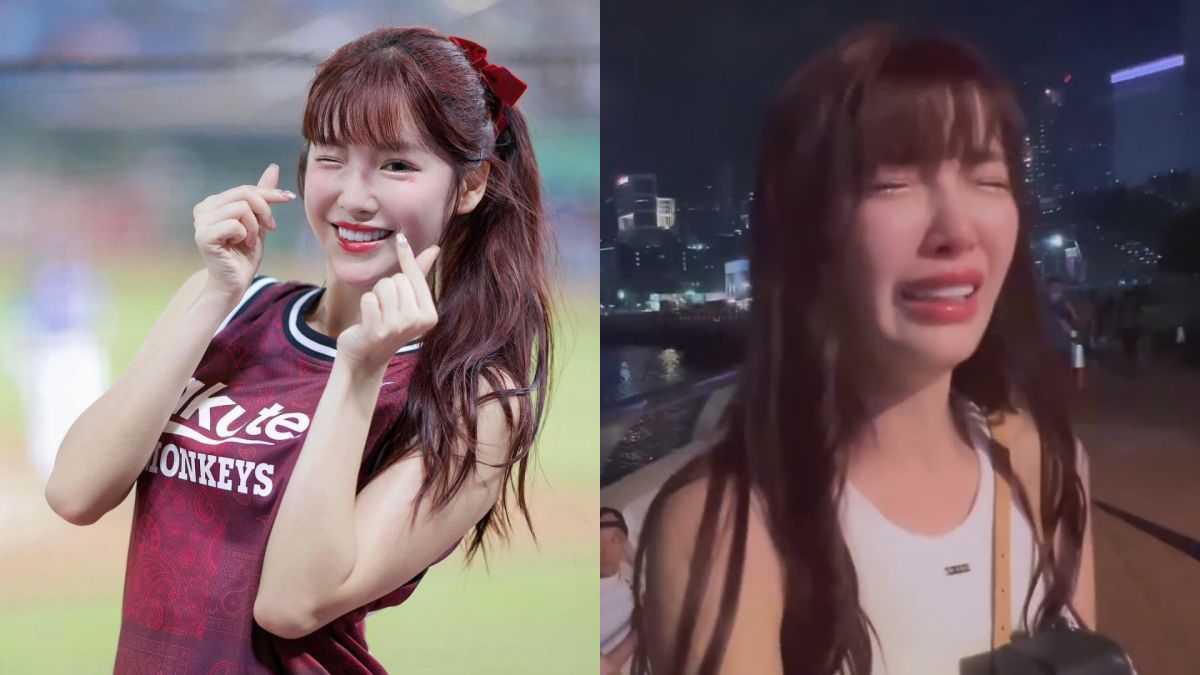 ▲「回眸女神」菲菲，日前在香港巧遇周杰倫演唱會，沒想到竟淚灑街頭，可愛又心疼的模樣讓大家笑翻，「聽到真的忍不住！」（圖／菲菲IG）