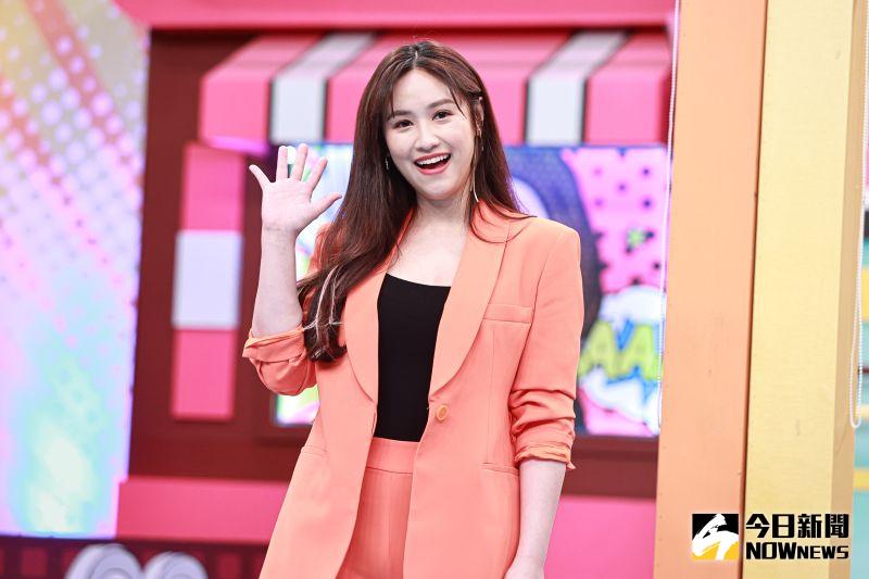 ▲Sandy吳姍儒生子後正式復工，身材維持的很好。（圖／記者葉政勳攝）