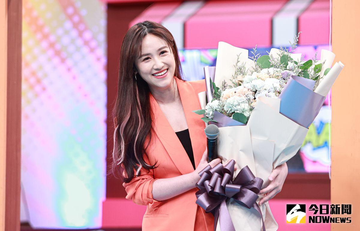 ▲Sandy（吳姍儒）產後1隔月就馬上恢復工作，日前發文親吐當媽媽後的真實心聲與紀錄，不僅出現落淚還有身心俱疲的狀況。（圖／記者葉政勳攝）