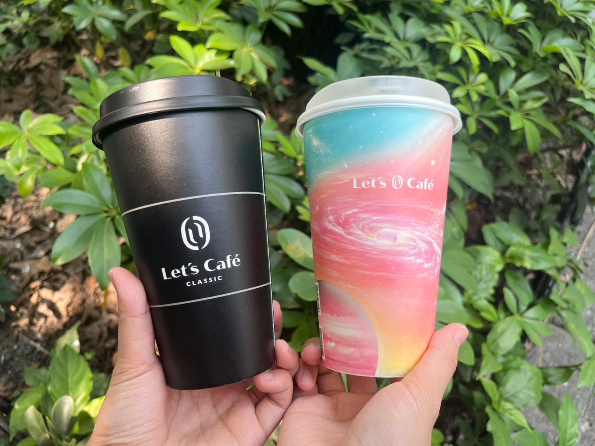 ▲全家提供免費租借環保杯服務，若是自帶杯買咖啡則可扣5元優惠。（圖／記者鍾怡婷攝）