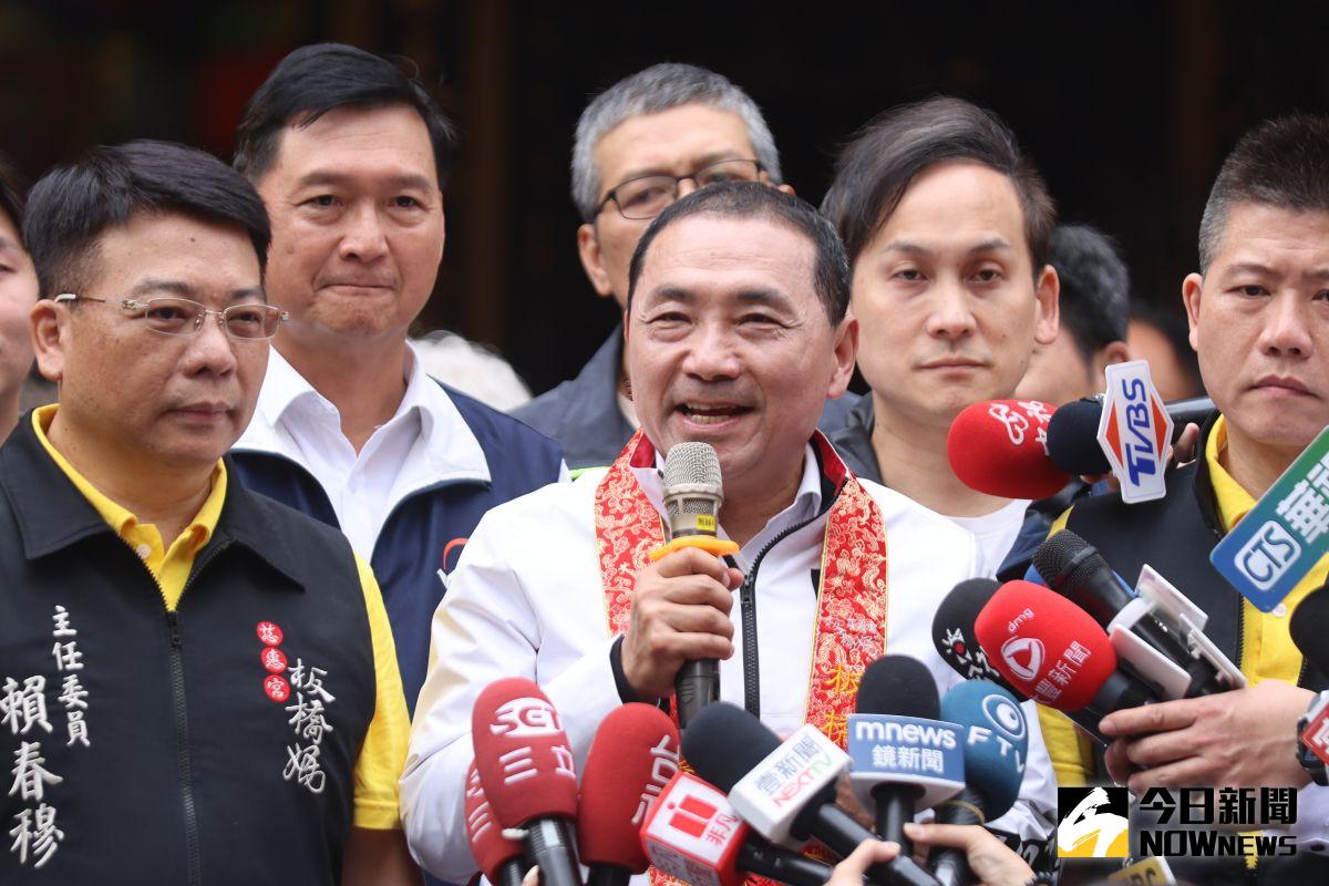 ▲國民黨將在今（17）日下午召開中常會，確定2024總統參選人將會由新北市長「侯友宜」出線。（圖 ／記者吳嘉億攝）