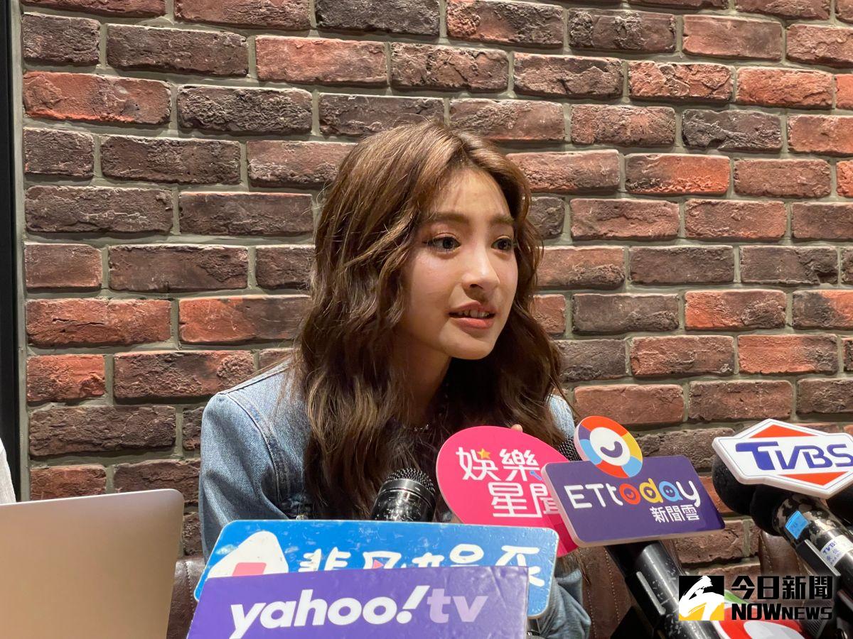 ▲韓菲自爆被男生嫌無聊，反而遭同性追求。（圖／記者吳雨婕攝, 2023.05.12）