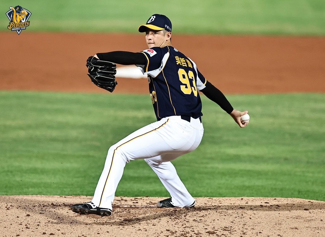 ▲中信兄弟吳哲源因傷下二軍。（圖／兄弟提供）