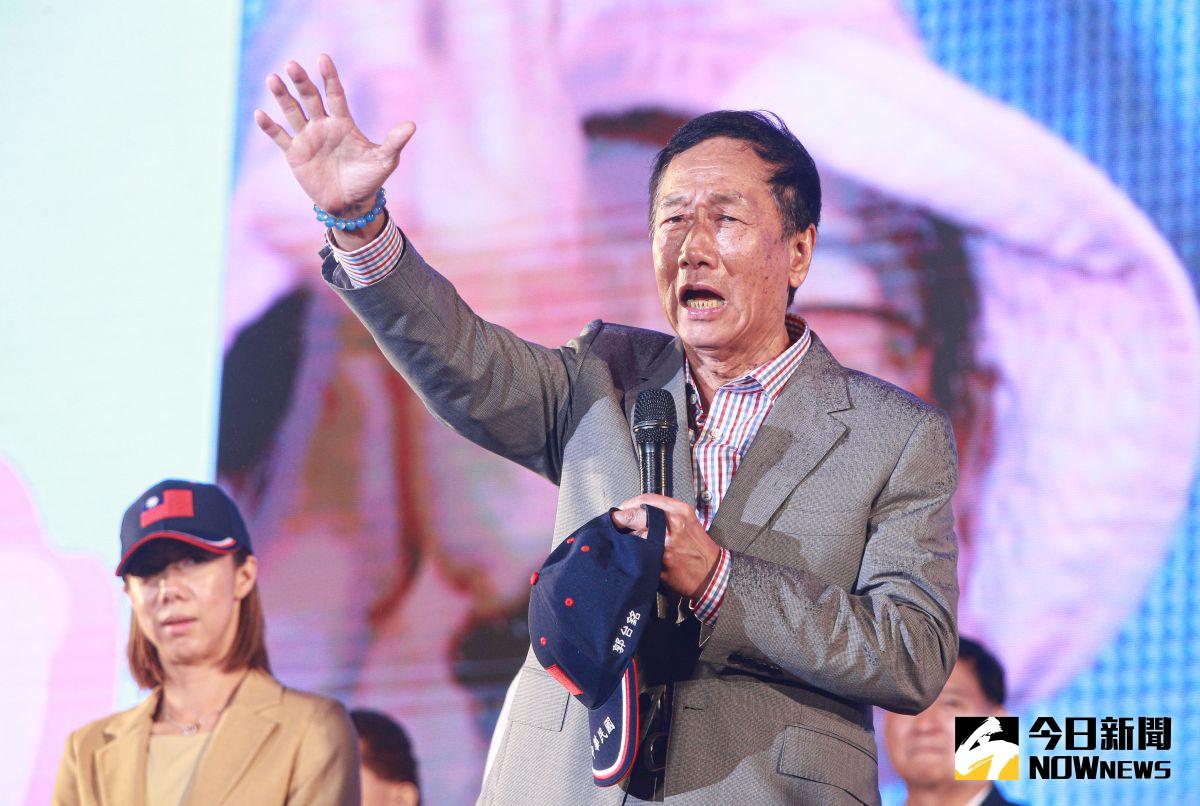 ▲鴻海集團創辦人郭台銘爭取國民黨總統提名失利，挺郭名嘴開始爆料內幕。（圖／資料照片）