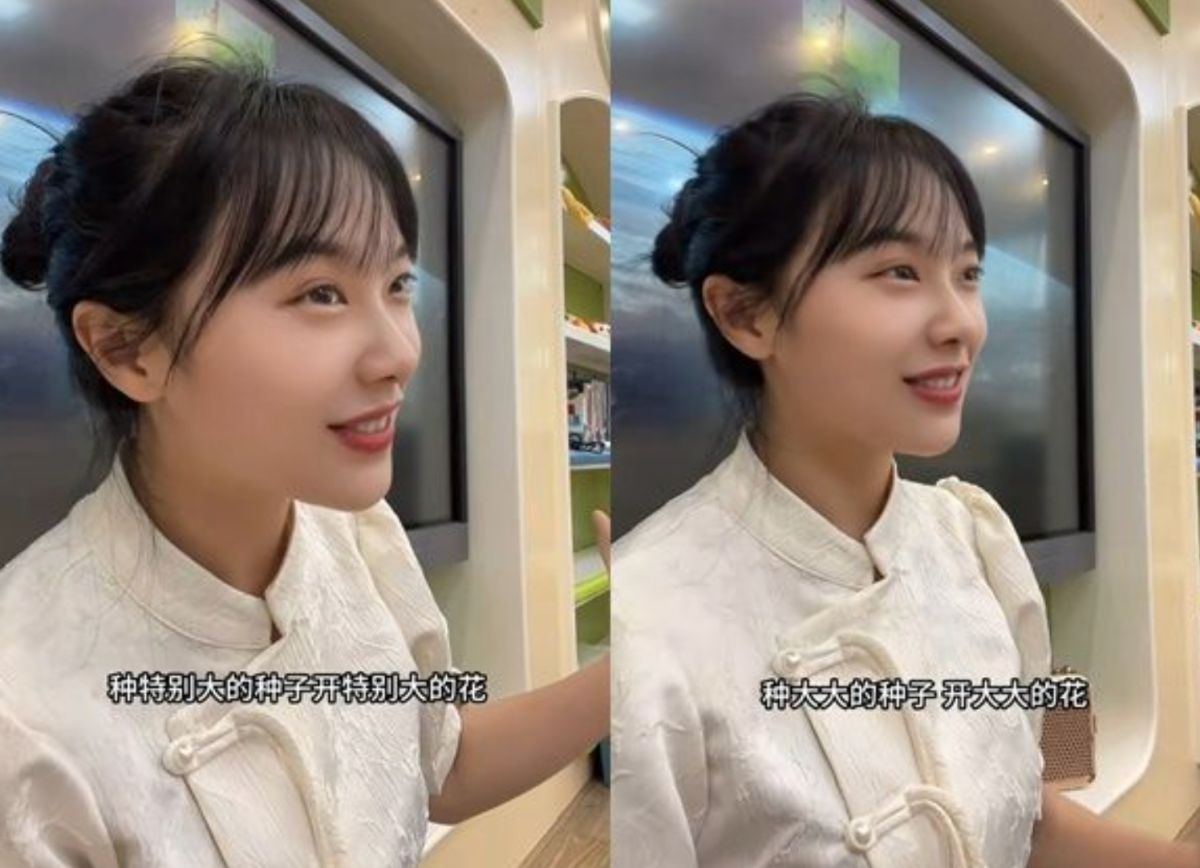 ▲武漢一位正妹幼教黃老師的經典招牌教學歌「挖呀挖呀挖」，發上網之後相當火熱。（圖/翻攝微博）