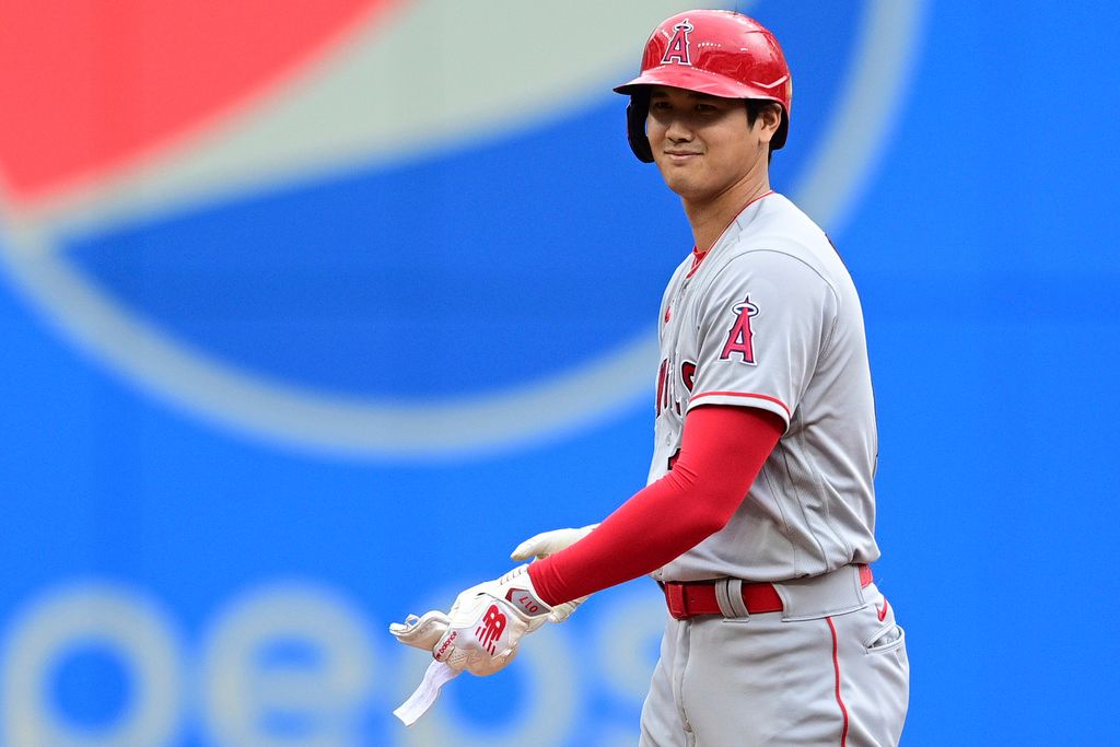 ▲天使隊二刀流好手大谷翔平。（圖／美聯社／達志影像）
