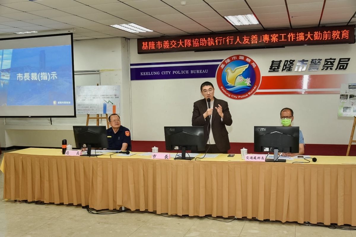 ▲謝國樑表示，基隆監視系統應每年固定進行設備更新，他將於明日召開記者會說明。（圖／基隆市府提供）