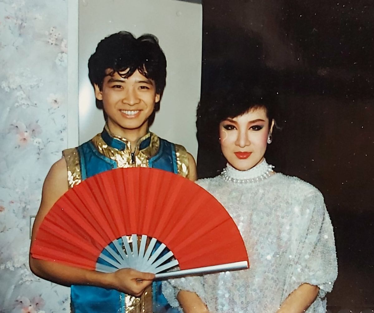 ▲楊慶煌（左）母親節當日證實楊小萍後事圓滿結束。（圖／翻攝楊慶煌臉書）