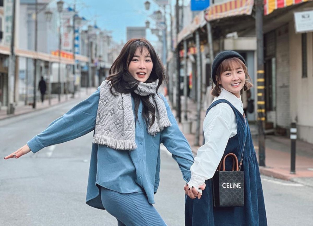 ▲舒子晨（左）突宣布結婚，籃籃（右）爆料小倆口求婚過程。（圖／舒子晨IG）