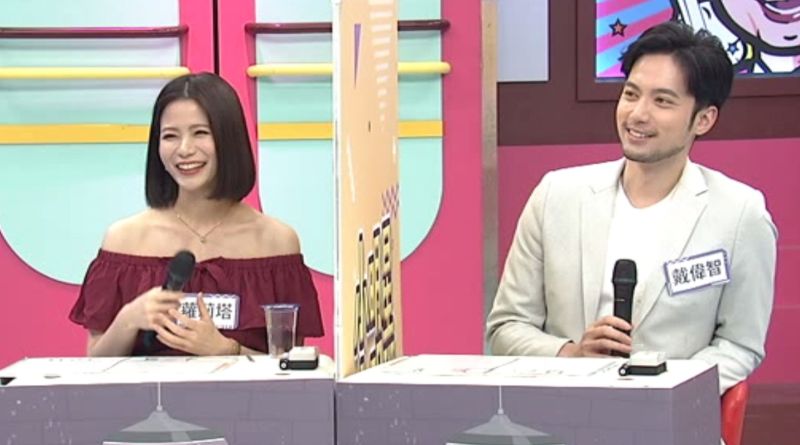 ▲戴偉智（右）說蘿莉塔（左）很討厭他裝可愛。（圖／中天提供）    