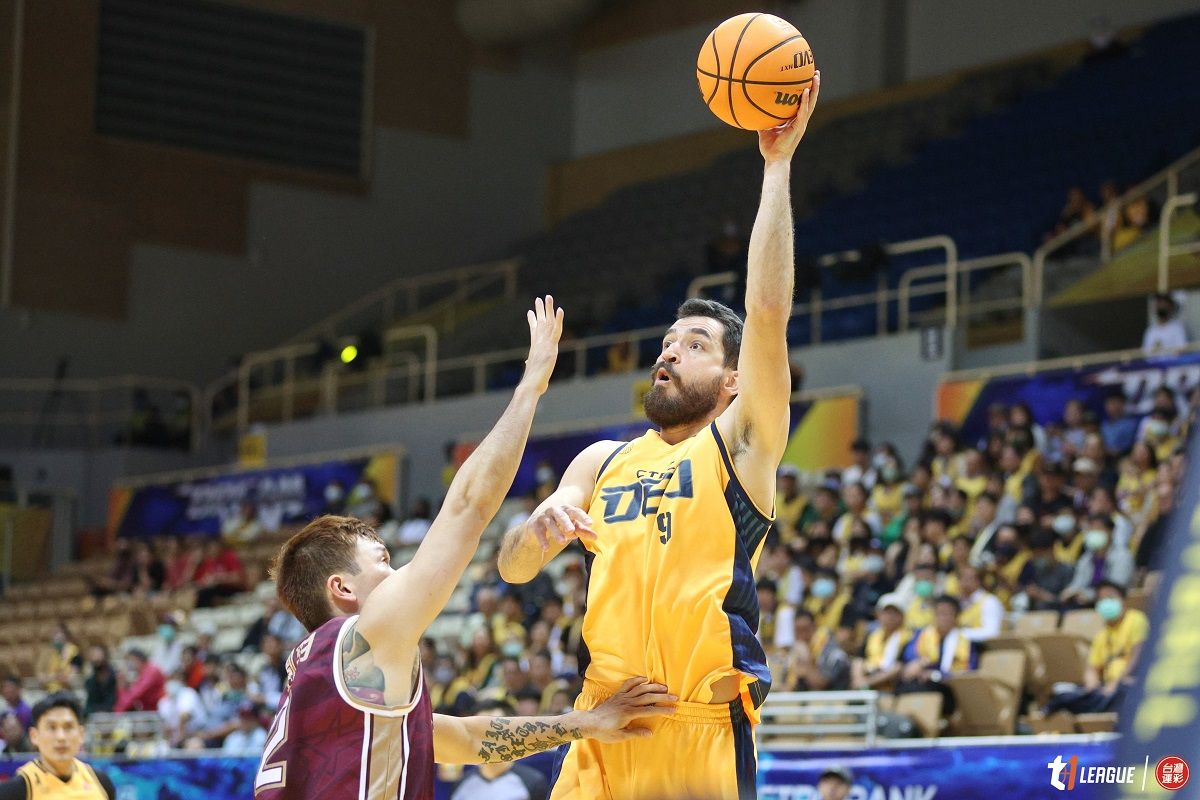 ▲新北中信特攻洋將克力斯的拋投，獲得球隊主帥很高的評價。（圖／T1聯盟提供）