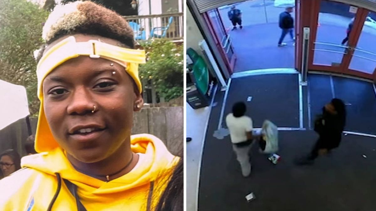 ▲舊金山24歲的跨性別黑人青年布朗4月底涉嫌偷竊藥妝店糖果，與保全發生爭執後遭開槍射死。（圖／翻攝自ABC News）