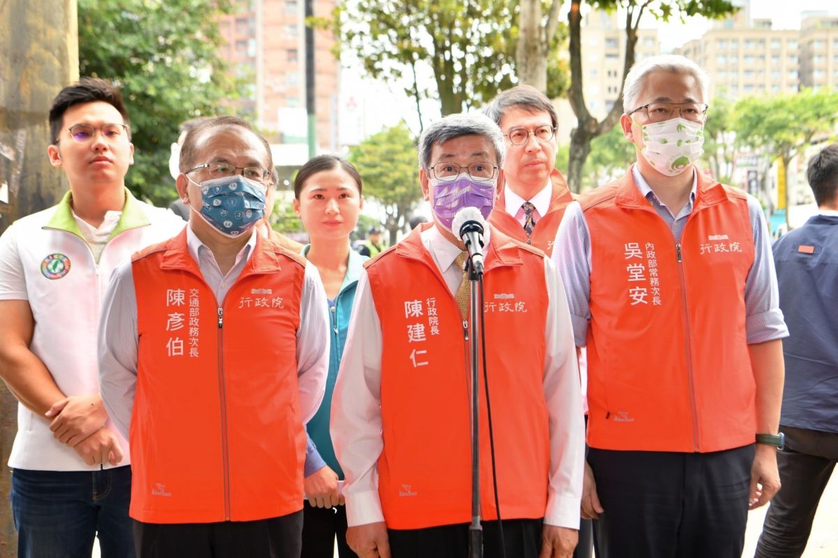 ▲最新民調顯示過半國人不希望民進黨2024完全執政，陳建仁表示會聆聽各界聲音，讓施政更加精進。（圖／行政院提供）