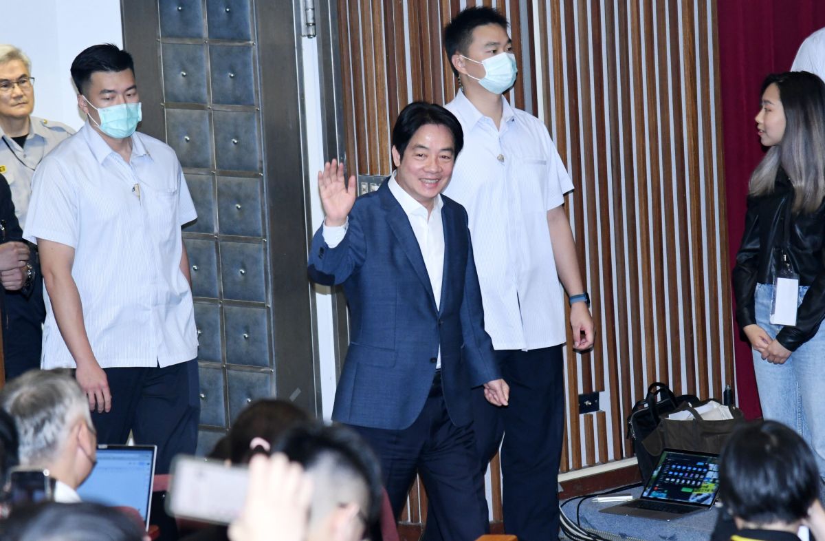 ▲為解決高房價問題，賴清德提及包括中央跟地方的土地、國營事業的土地與私校退場校地公益使用等，未來可以看地點納入擴大社宅範圍。（圖／記者林調遜攝）