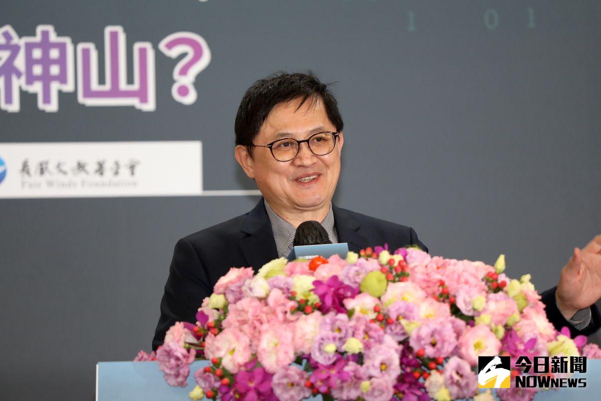 ▲和碩董事長童子賢。（圖／記者陳明中攝，2023.5.16）