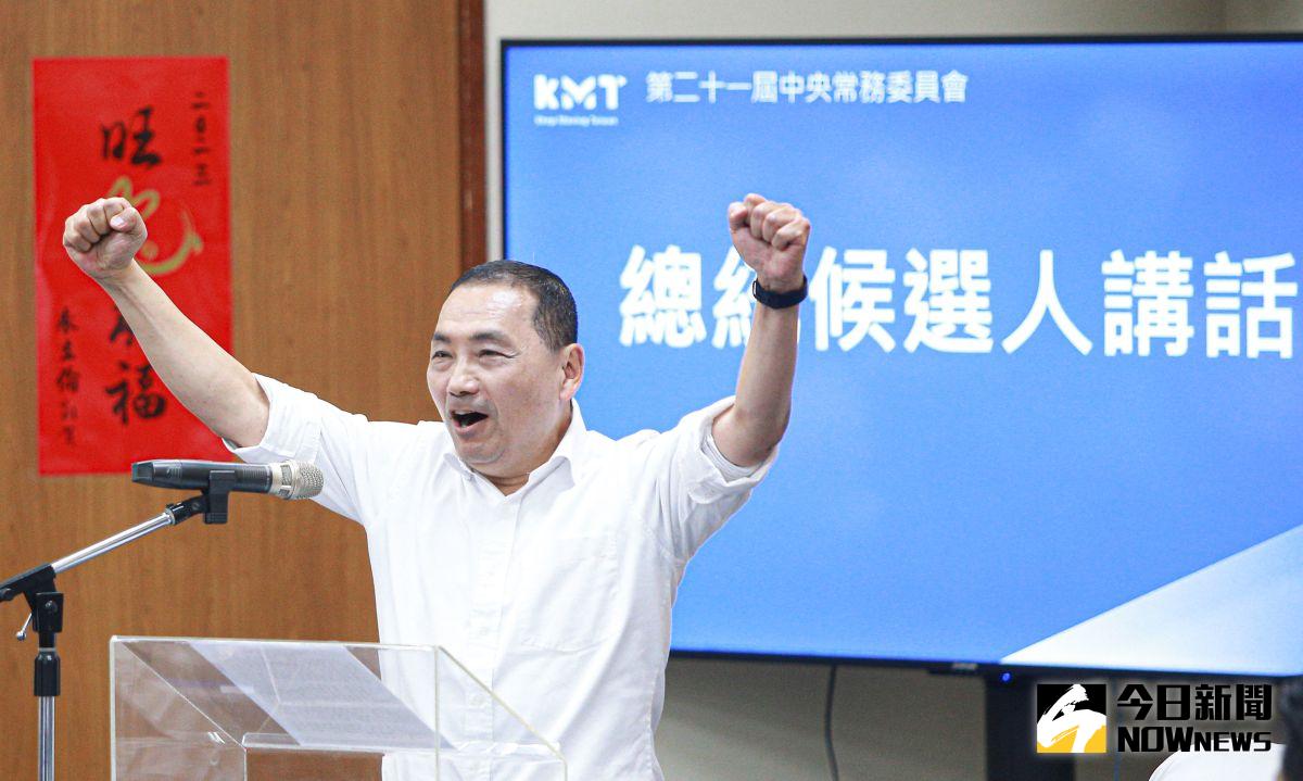 ▲新北市長侯友宜正式被國民黨徵召為2024總統候選人。（圖／記者葉政勳攝 , 2023.05.17）