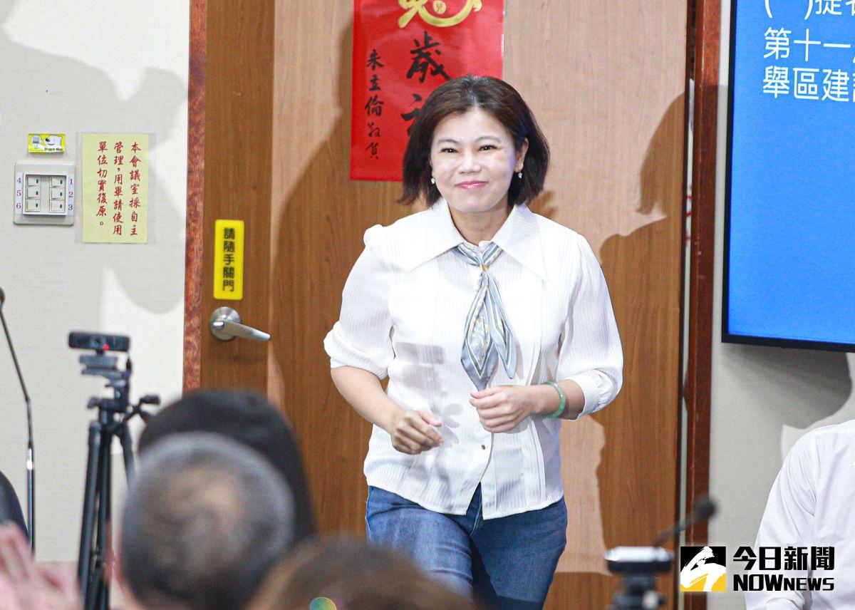 ▲台北市議員游淑慧批評民進黨對於前黨工的性騷案道歉聲明息事寧人。（圖／記者葉政勳攝 , 2023.05.17）