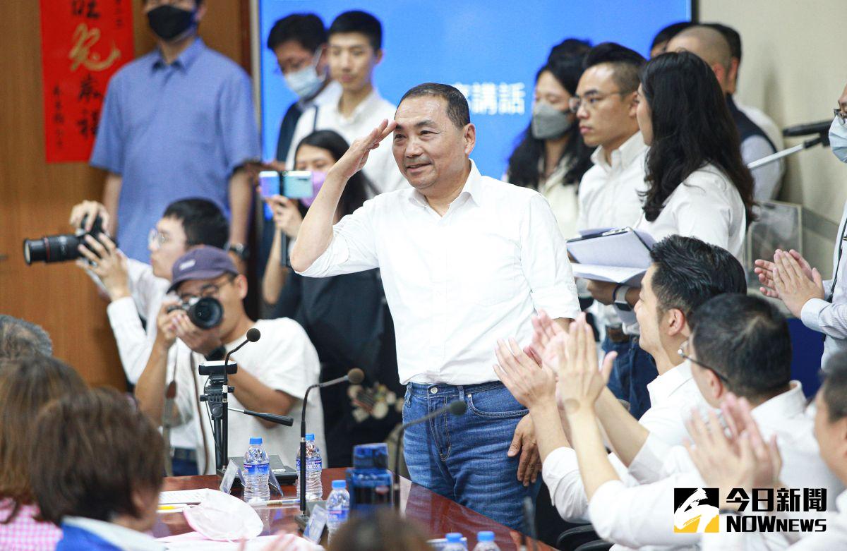 ▲新北市長侯友宜宣示如果要參選就一定要贏。（圖／記者葉政勳攝 , 2023.05.17）