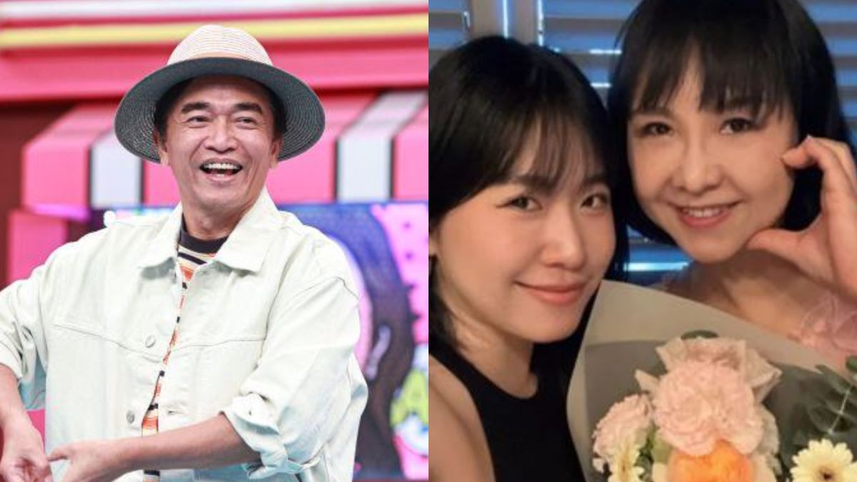 ▲吳宗憲（左）老婆張葳葳（右），意外被小女兒Olivia（中）露出真實面貌，結果年過60歲模樣超仙，與女兒就像姊妹一樣。（圖／NOWnews資料照、Olivia IG）