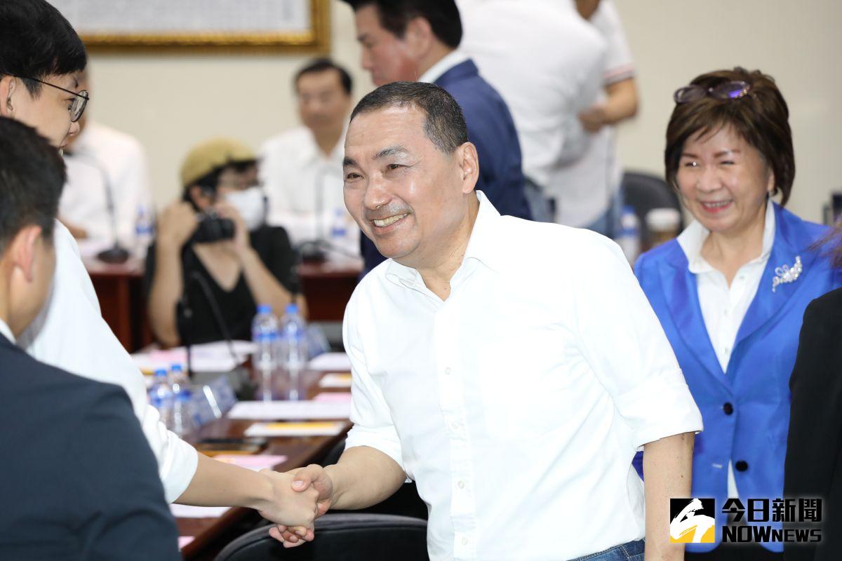 ▲侯友宜被國民黨徵召參選總統。（圖／記者陳明中攝，2023.5.17）