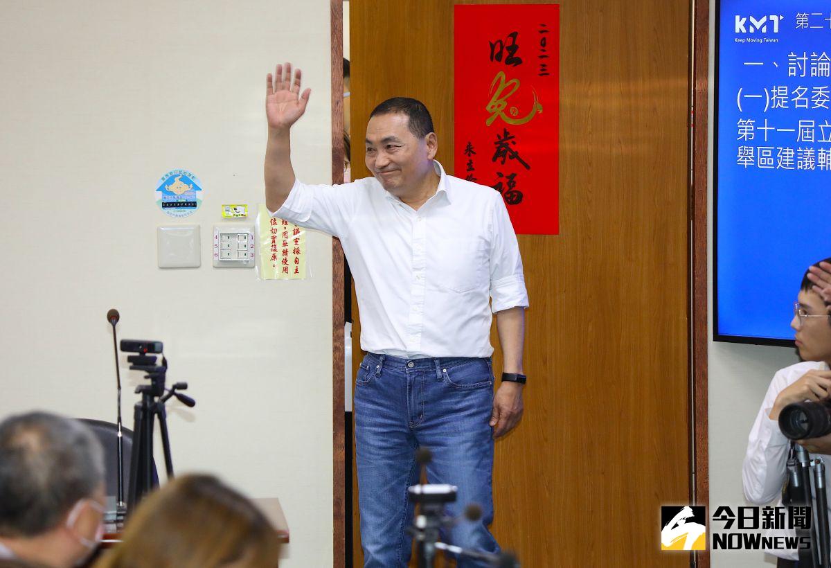 ▲紐約時報報導，中國刺激台海緊張之際，國民黨與北京往來有時成為包袱，因而徵召欲在兩岸議題走中間路線的新北市長侯友宜參選總統。（圖／記者陳明中攝，2023.5.17）