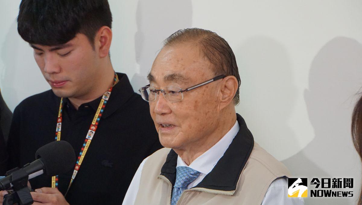 ▲退輔會主委馮世寬受訪。（圖／記者呂炯昌攝，2023.05.18）