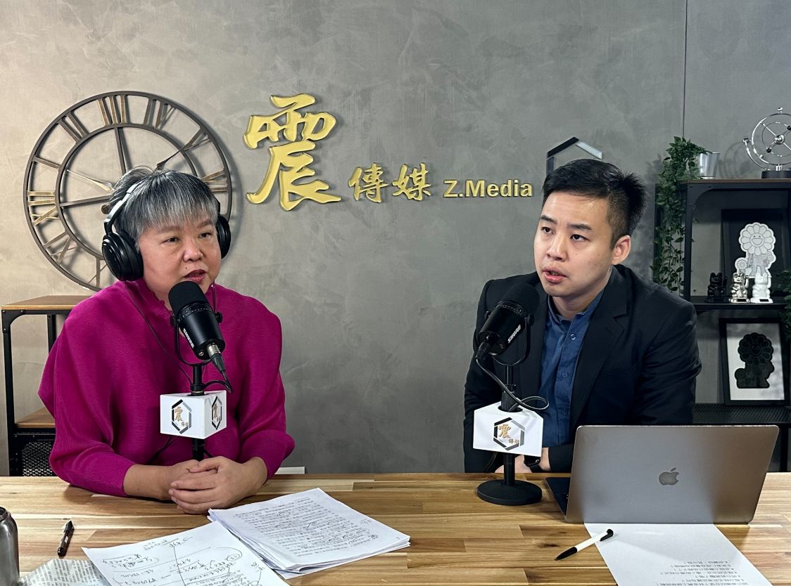 ▲黃光芹在節目爆料郭台銘不解為何國民黨提前徵召總統人選。（圖／新聞不芹菜提供）