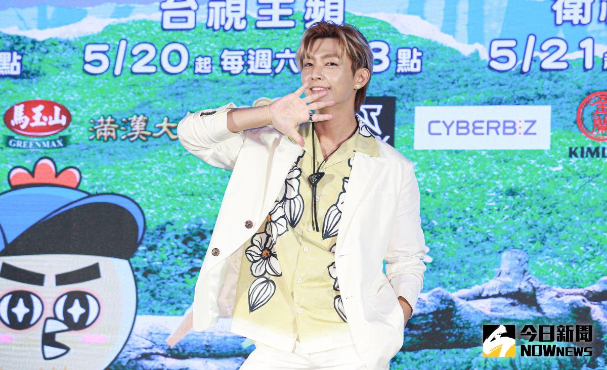 ▲炎亞綸出席《嗨！營業中》第二季記者會，談到鬼鬼不在名單內會不會失落，他也表示自己難過到哭了。（圖／記者葉政勳攝 , 2023.05.18）