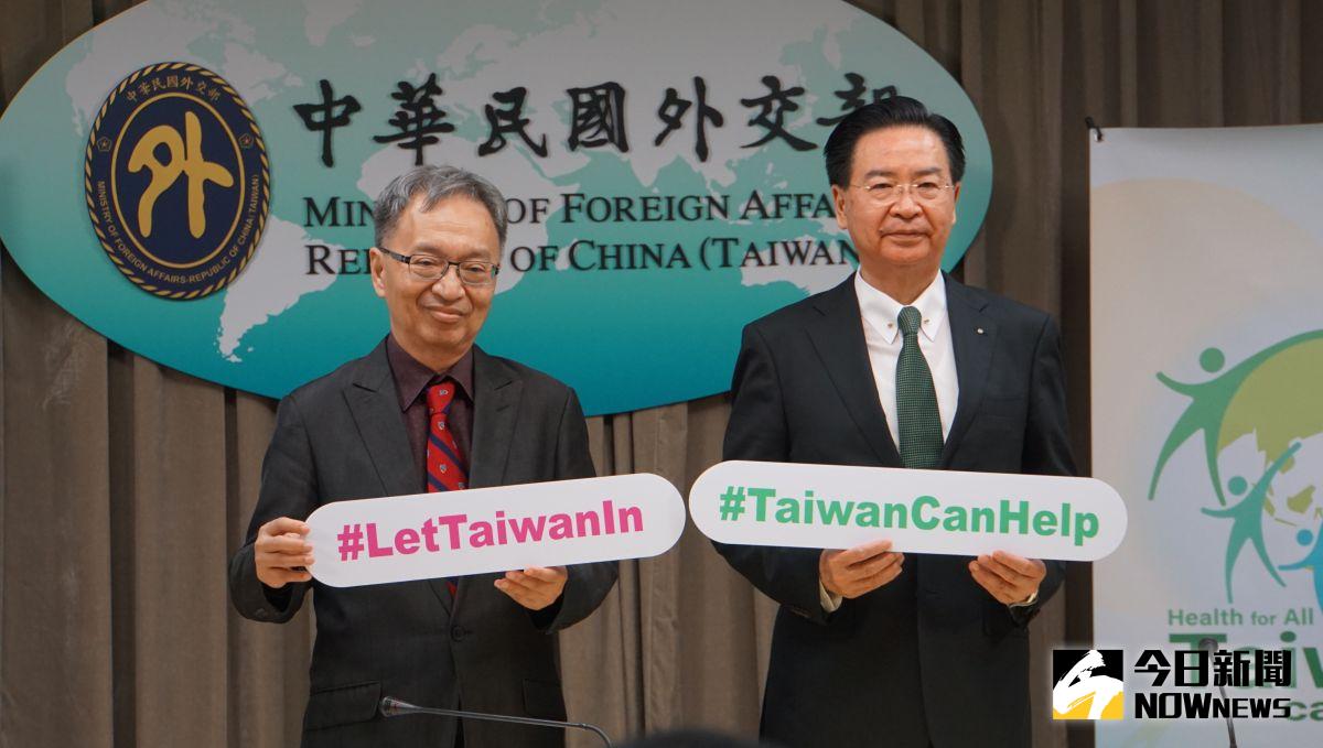 ▲「112年『世界衛生大會』（WHA）推案雙部長記者會」，外交部長吳釗燮（右）、衛福部長薛瑞元出席。（圖／記者呂炯昌攝，2023.05.18）